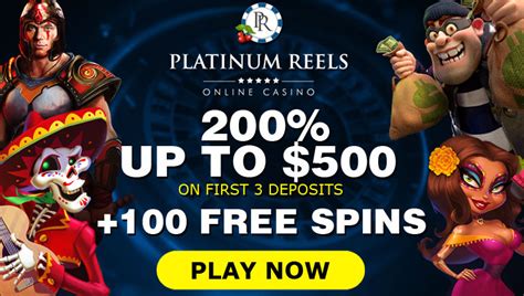 platinum reels casino online.